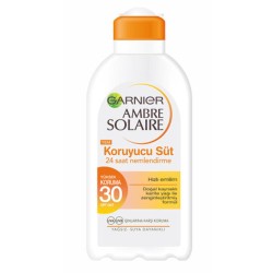Garnier Ambre Solaire Protection Milk Anti Drying SPF GKF30 Yüksek Koruma Sağlayan Süt 200 ml Garnier Ambre Solaire Protection Milk Anti Drying SPF GKF30 Yüksek Koruma Sağlayan Süt 200 ml