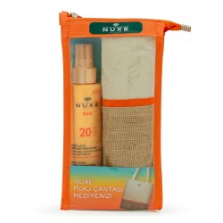 Nuxe Sun Güneş Koruyucu Yüz ve Vücut Sütü Spf 20 Plaj Çantası Hediyeli 150ml Nuxe Sun Güneş Koruyucu Yüz ve Vücut Sütü Spf 20 Plaj Çantası Hediyeli 150ml