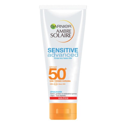Garnier Ambre Solaire Sensitive Advanced GKF50 Güneş Koruyucu Losyon 200 ml Garnier Ambre Solaire Sensitive Advanced GKF50 Güneş Koruyucu Losyon 200 ml