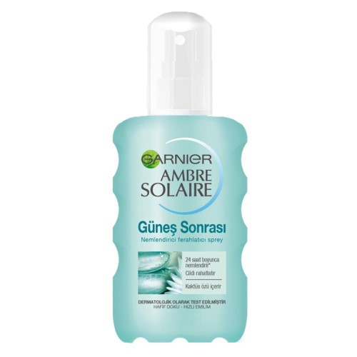 Garnier Ambre Solaire Güneş Sonrası Nemlendirici Ferahlatıcı Sprey 200ml Garnier Ambre Solaire Güneş Sonrası Nemlendirici Ferahlatıcı Sprey 200ml
