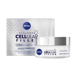 Nivea Hyaluron Cellular Filler Yaşlanma Belirtilerine Karşı Gündüz Kremi 50ml Nivea Hyaluron Cellular Filler Yaşlanma Belirtilerine Karşı Gündüz Kremi 50ml