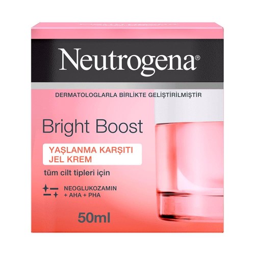 Neutrogena Bright Boost Yaşlanma Karşıtı Jel Krem 50ml Neutrogena Bright Boost Yaşlanma Karşıtı Jel Krem 50ml