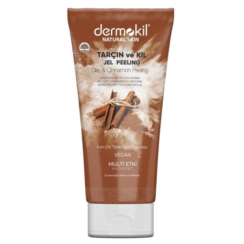 Dermokil Tarçın ve Kil Jel Peeling 200ml Dermokil Tarçın ve Kil Jel Peeling 200ml
