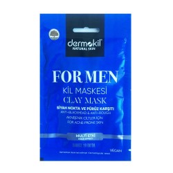 Dermokil Special Tek Kullanımlık Maske Erkek 15 Yaş+ Siyah Nokta Karşıtı Dermokil Special Tek Kullanımlık Maske Erkek 15 Yaş+ Siyah Nokta Karşıtı