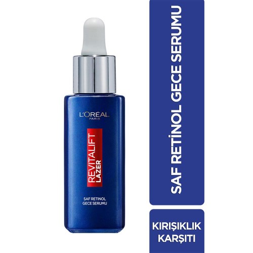 Loreal Paris Revitalift Lazer Saf Retinol Gece Serumu 30ml Loreal Paris Revitalift Lazer Saf Retinol Gece Serumu 30ml