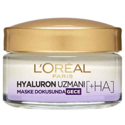 Loreal Paris Hyaluron Uzmanı Cilt Dolgunlaştıran Nemlendirici Gece Kremi 50ml Loreal Paris Hyaluron Uzmanı Cilt Dolgunlaştıran Nemlendirici Gece Kremi 50ml
