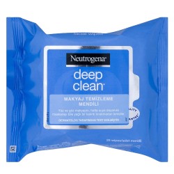 Neutrogena Deep Clean Makyaj Temizleme Mendili 25 Adet Neutrogena Deep Clean Makyaj Temizleme Mendili 25 Adet