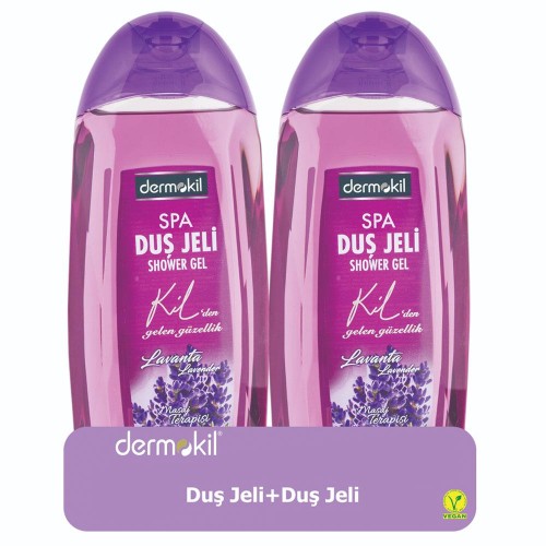 Dermokil Therapy Lavanta Özlü Duş Jeli 2x500ml Dermokil Therapy Lavanta Özlü Duş Jeli 2x500ml