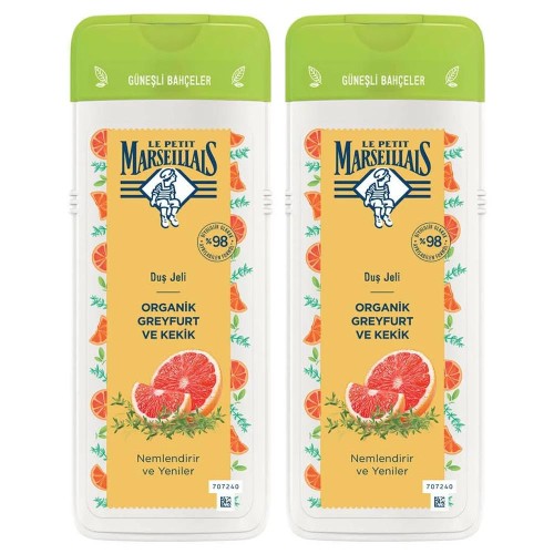 Le Petit Marseiliais Greyfurt&Kekik Duş Jeli 2X400ml Le Petit Marseiliais Greyfurt&Kekik Duş Jeli 2X400ml