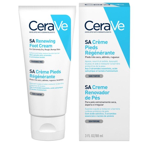CeraVe Kuru Sertlemiş ve Çatlamış Ayaklar için Bakım Kremi 88ml CeraVe Kuru Sertlemiş ve Çatlamış Ayaklar için Bakım Kremi 88ml