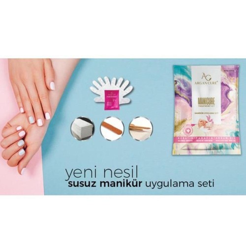 Argan Cure Manikür Uygulama Seti