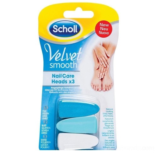 Scholl Electronic Tırnak Bakım Yedek Başlıkları 3lü Scholl Electronic Tırnak Bakım Yedek Başlıkları 3lü