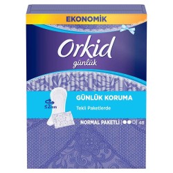 Orkid Günlük Koruma Normal Tekli Paketli 48 Adet Orkid Günlük Koruma Normal Tekli Paketli 48 Adet