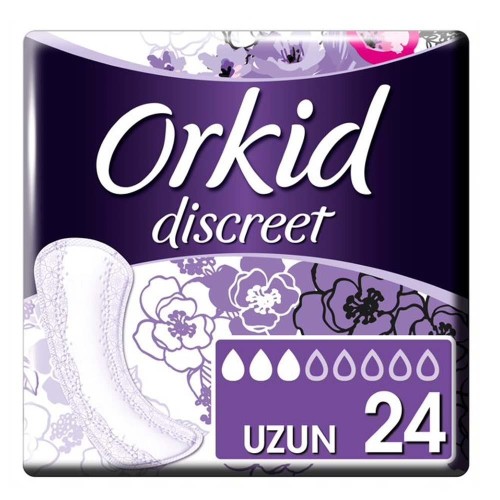 Orkid Discreet Profresh Günlük Mesane Pedi Uzun 24 adet Orkid Discreet Profresh Günlük Mesane Pedi Uzun 24 adet