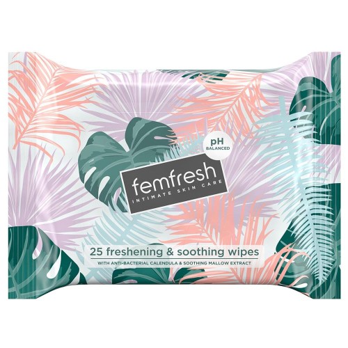 Femfresh Dış Genital Bölge Temizleme Mendili 25 adet Femfresh Dış Genital Bölge Temizleme Mendili 25 adet