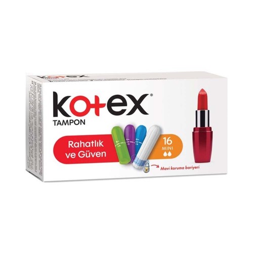Kotex Mini Tampon 16 Adet Kotex Mini Tampon 16 Adet