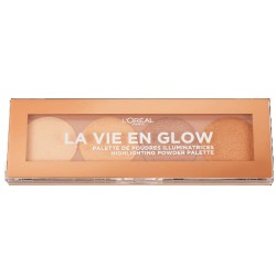 Loreal Paris La Vie En Glow Highlighting Powder Palette - Aydınlatıcı Palet 5gr No:01 Warm Glow Eclat Dore Loreal Paris La Vie En Glow Highlighting Powder Palette - Aydınlatıcı Palet 5gr No:01 Warm Glow Eclat Dore