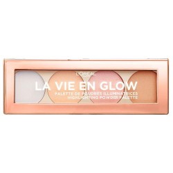 Loreal Paris La Vie En Glow Highlighting Powder Palette - Aydınlatıcı Palet 5gr No:02 Cool Glow Eclat Froid Loreal Paris La Vie En Glow Highlighting Powder Palette - Aydınlatıcı Palet 5gr No:02 Cool Glow Eclat Froid
