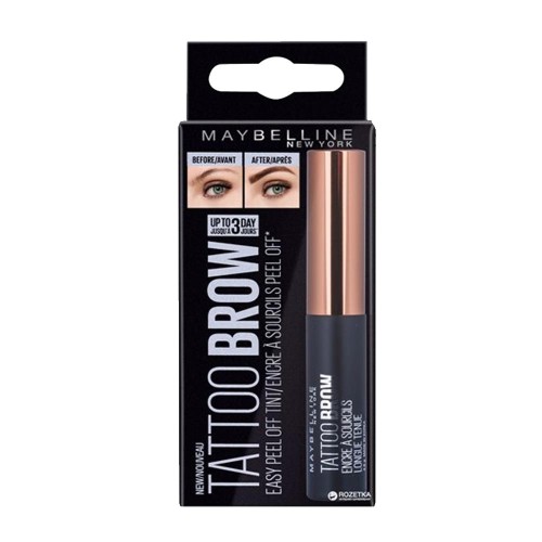 Maybelline Brow Tattoo Gel Dark Brown - Kaş Boyası Maybelline Brow Tattoo Gel Dark Brown - Kaş Boyası