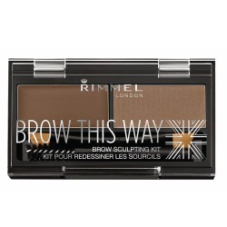 Rimmel London Brow This Way Kaş Şekillendirme Kiti No:002 Medium Brown Rimmel London Brow This Way Kaş Şekillendirme Kiti No:002 Medium Brown