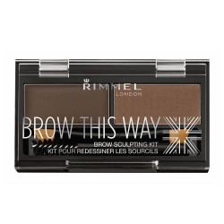 Rimmel London Brow This Way Kaş Şekillendirme Kiti No:003 Dark Brown Rimmel London Brow This Way Kaş Şekillendirme Kiti No:003 Dark Brown