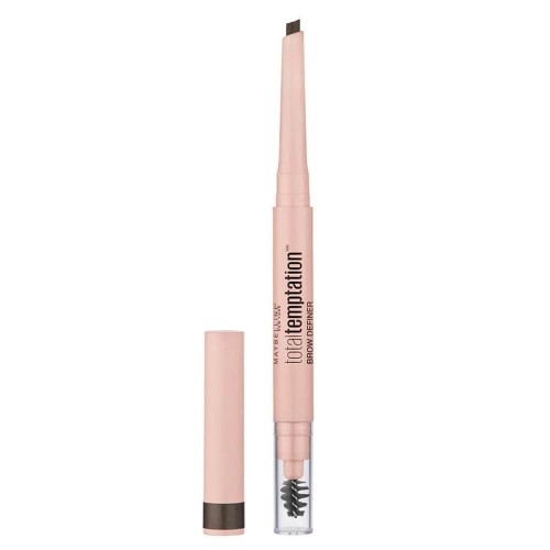 Maybelline Total Temptation Brow Definer Kaş Kalemi 130 Deep Brow/Koyu Ton Maybelline Total Temptation Brow Definer Kaş Kalemi 130 Deep Brow/Koyu Ton