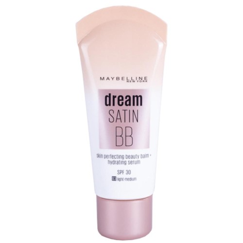 Maybelline Dream Satin BB Krem SPF 30 No:03 Light Medium 30ml Maybelline Dream Satin BB Krem SPF 30 No:03 Light Medium 30ml