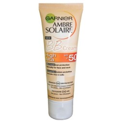 Garnier Ambre Solaire BB Koruyucu Yüz Kremi SPF50 Orta Ton 50ml Garnier Ambre Solaire BB Koruyucu Yüz Kremi SPF50 Orta Ton 50ml