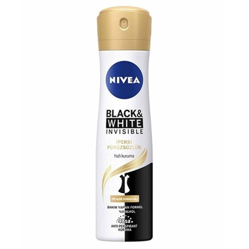 Nivea Black&White Invisible Kadın Deodorantı Nivea Black&White Invisible Kadın Deodorantı