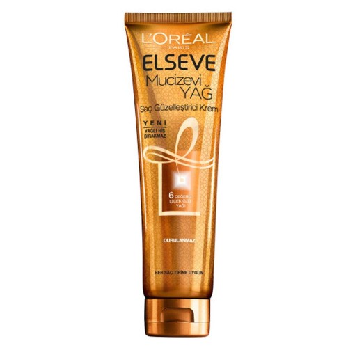 Elseve Mucizevi Yağ Saç Güzelleştirici Krem 150 ml Elseve Mucizevi Yağ Saç Güzelleştirici Krem 150 ml