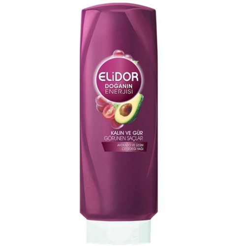 Elidor Avokado&Üzüm Çekirdeği Yağı İçeren Saç Kremi 500ml Elidor Avokado&Üzüm Çekirdeği Yağı İçeren Saç Kremi 500ml