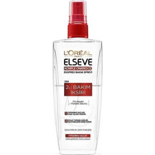 Elseve Komple Onarıcı 5 Ekspres Bakım Spreyi 200 ml Elseve Komple Onarıcı 5 Ekspres Bakım Spreyi 200 ml