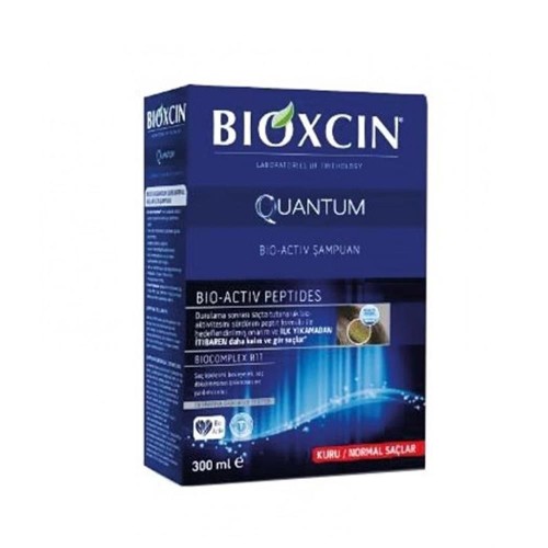 Bioxcin Quantum Kuru ve Normal saçlar için Şampuan 300 ml Bioxcin Quantum Kuru ve Normal saçlar için Şampuan 300 ml