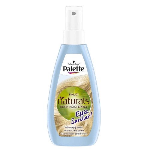 Palette Natural Colors Renk Açıcı Sprey 150ml Palette Natural Colors Renk Açıcı Sprey 150ml
