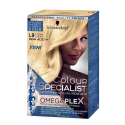 Schwarzkopf Color Specialist Üstün Bakım Özellikli Renk Açıcı L9 Schwarzkopf Color Specialist Üstün Bakım Özellikli Renk Açıcı L9